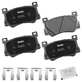 Bendix Bendix Priority1 CFC1975 Ceramic Front Brake Pads for Genesis G90 2019-2017, Kia K900 2020-2019