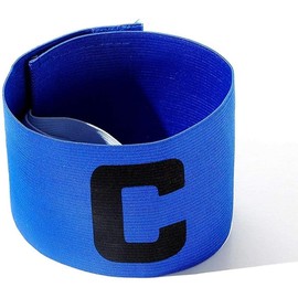 Soccer Captain Adjustable Armband for Kids - Youth Team Sports Accessories with 5 Colors per Pack, Vice/C Captain Armband for Basketball, Soccer Training & Games - Lightweight, Durable