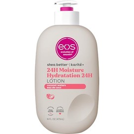 eos eos Shea Better 24H Moisture Body Lotion, Coconut Water, 473 ml