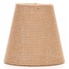 allen + roth 3.25 x 5.25 Cone Burlap Light Shade