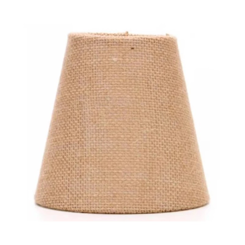 allen + roth 3.25 x 5.25 Cone Burlap Light Shade