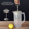 2000ML Manual Juice Extractor Blender Clear Scale Tight Lid Manual