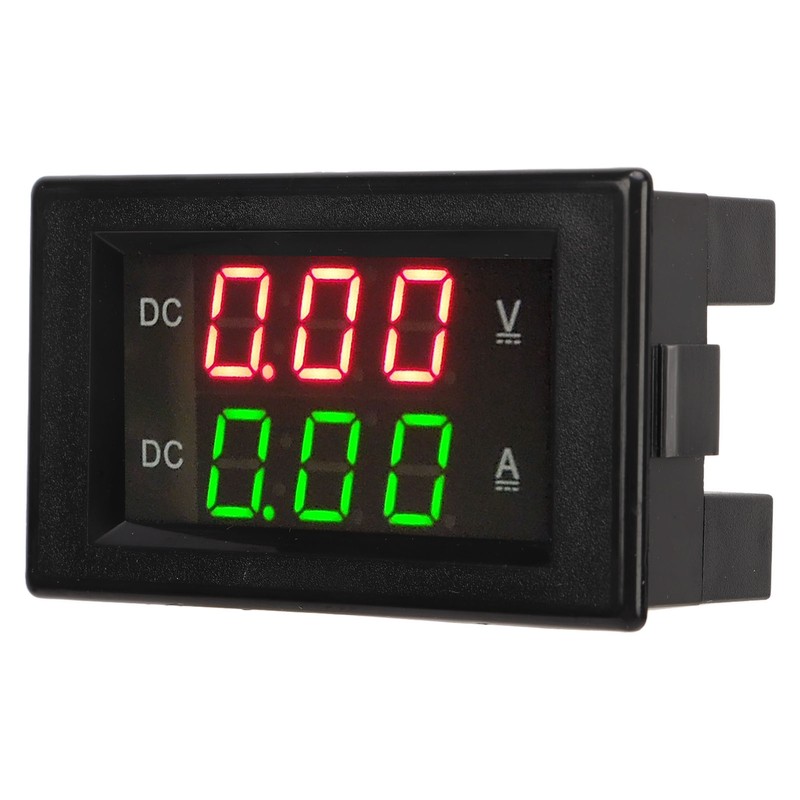 YB4835VA Digital Voltmeter Ammeter DC 600V 100A Decimal Point Automatic