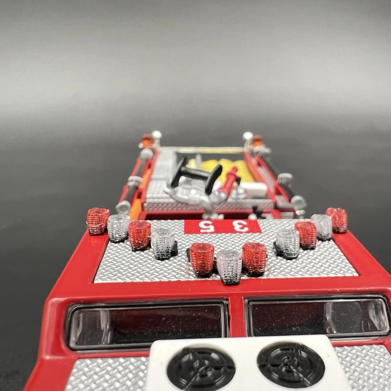 Non-operating Lightbars 3 Pack 1/64 FDNY NYPD Split Vector Lightbar