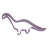 Lilac Brontosaurus Cutter 15.25Cm