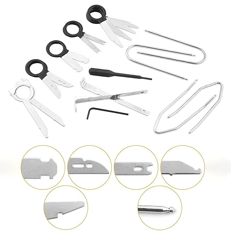 Retoo Unlocking Tool Car Radio Removal Tool 20-Piece Car Radios