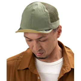 Nakota Cordura Nylon Mesh Cap, Hat, Men's, Women's, Summer, Large Size, Deep, Cool, No Stuffy, Sports, Camping, Functionality, Khaki
