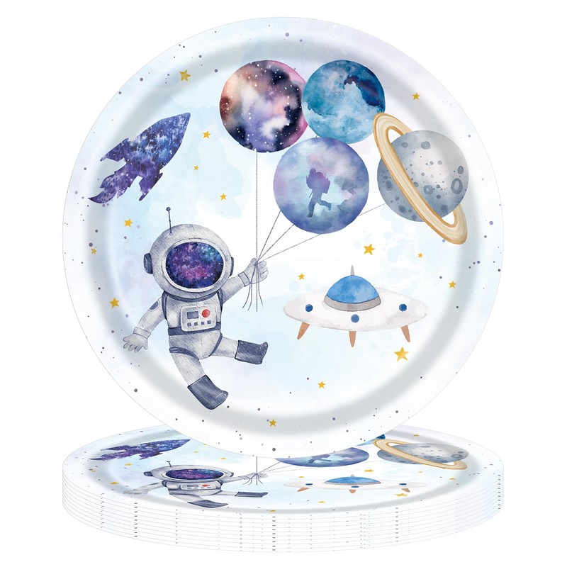 AXWATDEI 120PCS Houston We Have A One Year Old Party