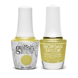 Gelish & Morgan Taylor Fall Collection Living Our Life Duo - 15mL Gel & 15mL Lacquer Combo, Long-Lasting, High-Shine, Easy Application, Chip-Resistant, Vibrant Color (Main Street Magic)
