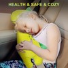 Qchomee Kids Car Seat Pillow Cute Cartoon Neck Head Body