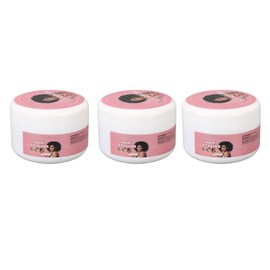 3Pcs Women Hair Wax Strong Hold Grooming Styling Smoothing Shaping Cream for Pro Salon Home Use 100g