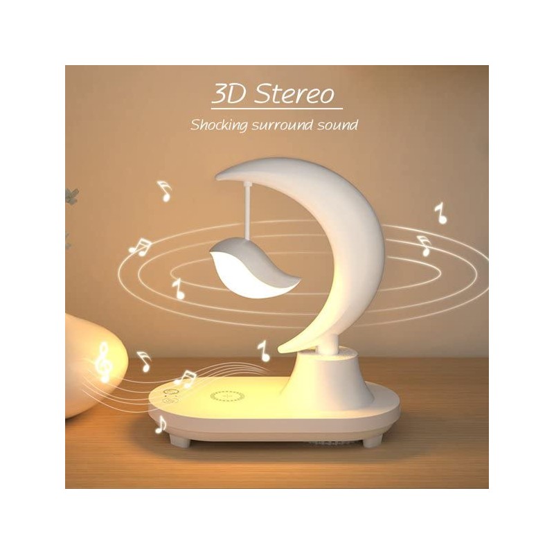 3 in 1 with Bluetooth audio and wireless charging function