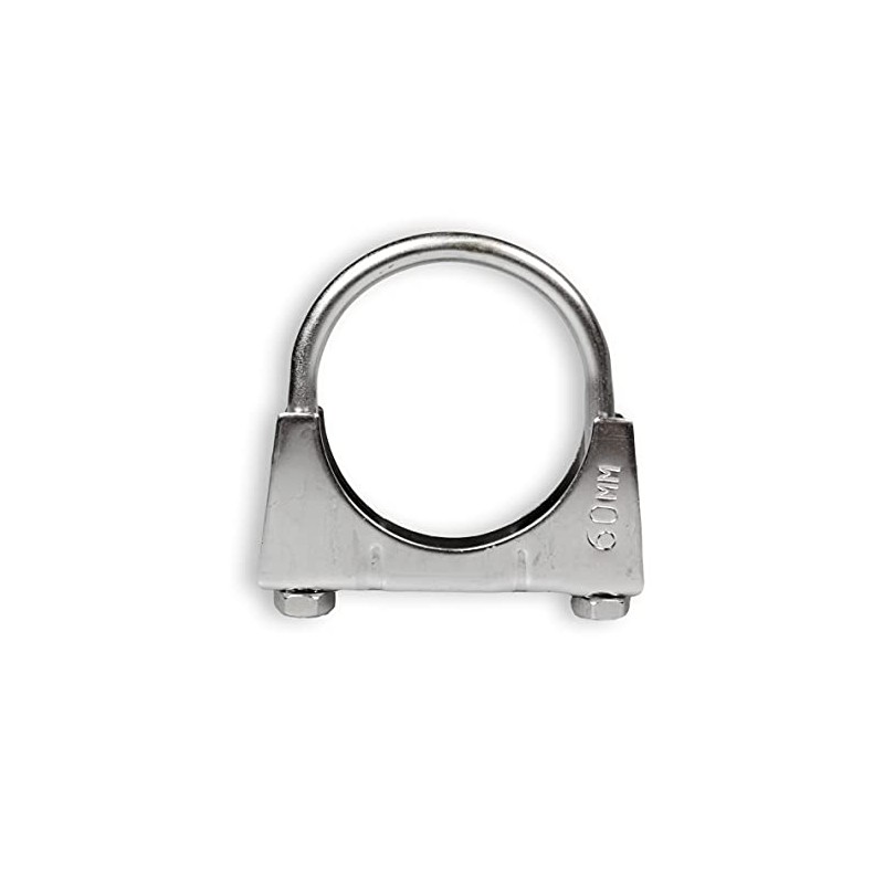 Exhaust Stainless Steel V2A Bracket Clamp U-Bolt Clamp M8 x