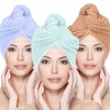 Glamza Microfibre Hair Towel Wrap Super Absorbing Twist Turban Hair