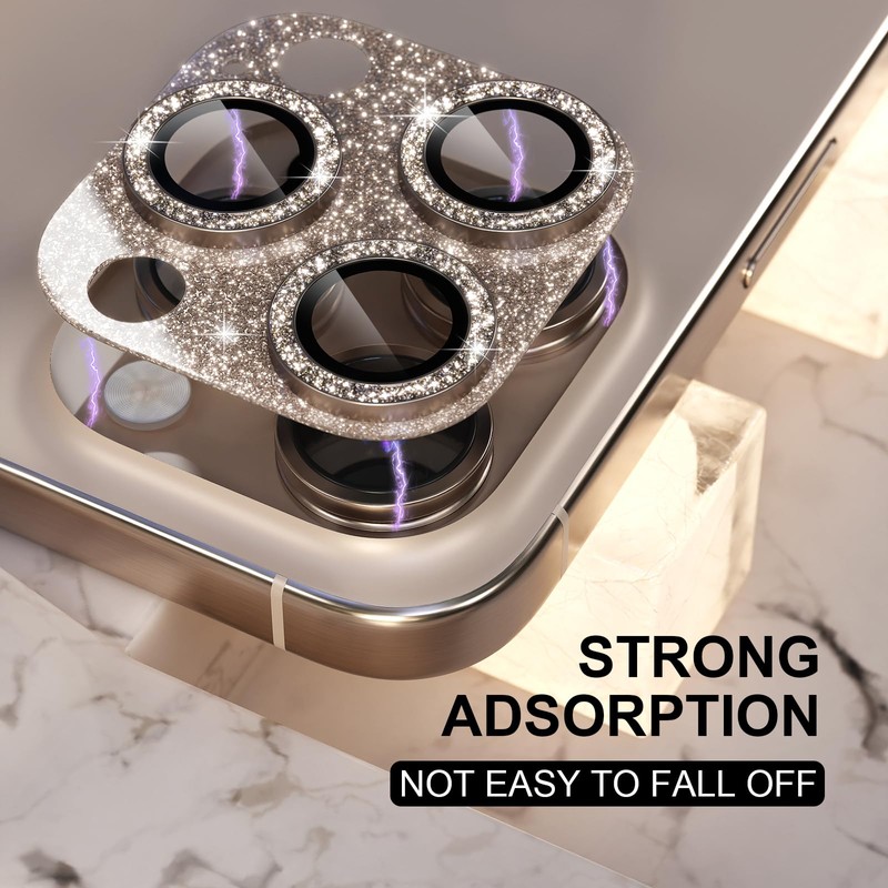 Choiche Compatible for iPhone 16 Pro/iPhone 16 Pro Max Camera