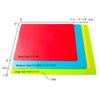 4 Pieces Flexible Cutting Board mats, Plastic Cutting Boards for