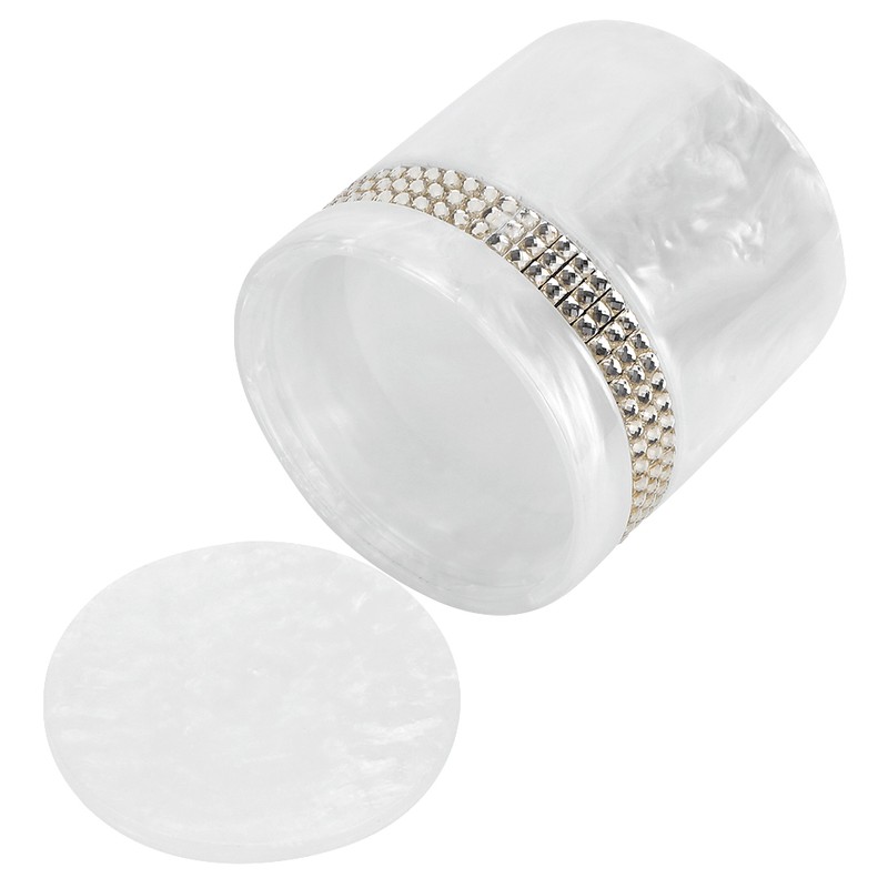 Innovative Resin Cotton Swab Toothpick Box Holder Jewelry Storage Container