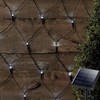 Solar Led Net Lights,9.8ft x 6.6ft 200 LEDs Net Mesh