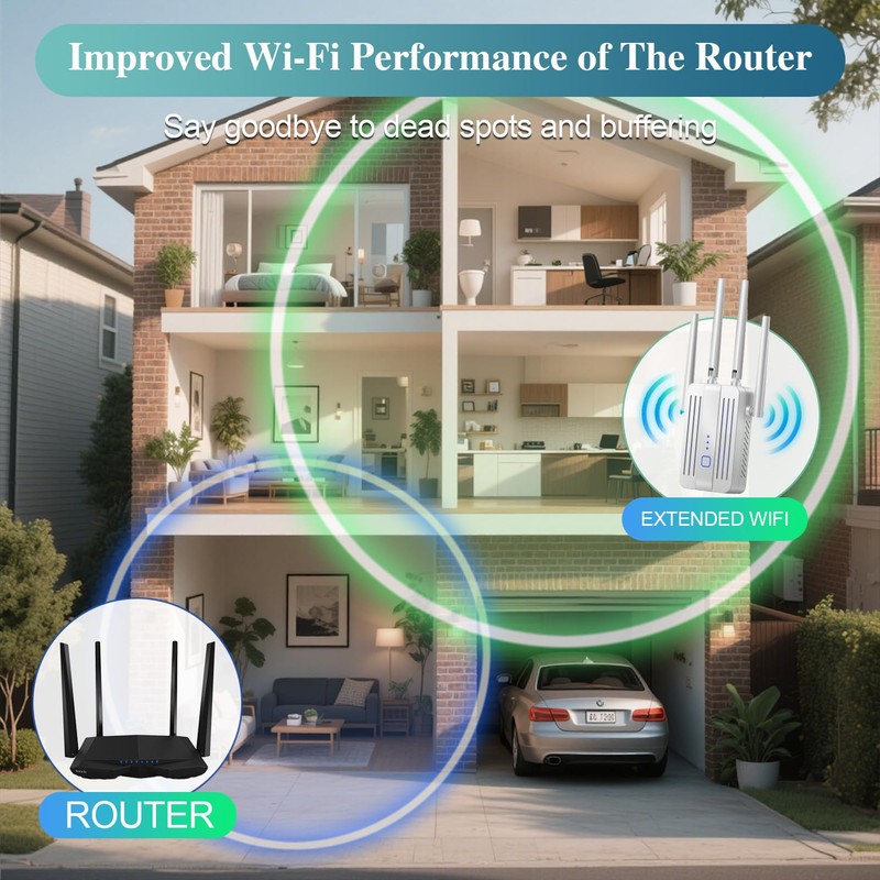 WiFi Extender Signal Booster for Home: 2026 Internet Repeater Long