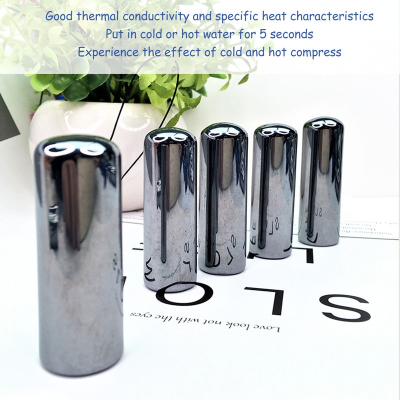 Terahertz Face Massaging Stick Reduce Discomfort Hot Cold Compress Guasha