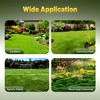 ZERNEIL 20-Inch 9 Gears Manual Lawn Mower, 5-Blade Hand Push