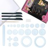 Drawing Flower Ruler Toy Set, Design Creative Educational Toy, DIY