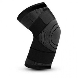 Men's Compression Sports Knee Pad for Running, Hiking, Basketball - Factory Strap Knee Brace Green Cover [2 Packs] + L [Weight: 65.50-80.00 Kg] 10ea