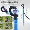 Sumloty Irrigation System for Garden 49FT Complete Drip Irrigation Kit