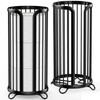 Bunoxea Toilet Paper Holder Stand, Freestanding Toilet Tissue Organizer, Minimalistic