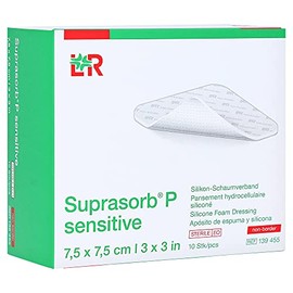 Suprasorb P Sensitive Polyurethane Foam Boron Lite 7.5 x 7.5