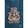 Esschert Design Classic Design Cast Iron Door Knocker, Antique Brown