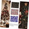 Hohopeti 10sheets Christmas Style Floral Patchwork Cotton Fabric Random Patterns
