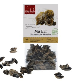 30 g Organic Mu-Err Mushrooms - Dried Mushrooms Vegan / Mu-Err Mushrooms - Judas Ear - Auricularia Judae | Pilze Wohlrab
