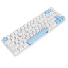 Mechanical Keyboard 68 Keys RGB Backlight Compact Wired Keyboard with