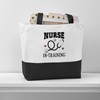 CafePress Nurse In Training Gift Canvas Tote Top Zipper Closure