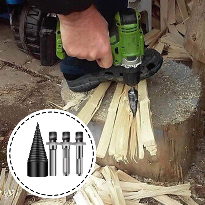 Log Splitter Drill Bit | Easy Split Drill Bit with