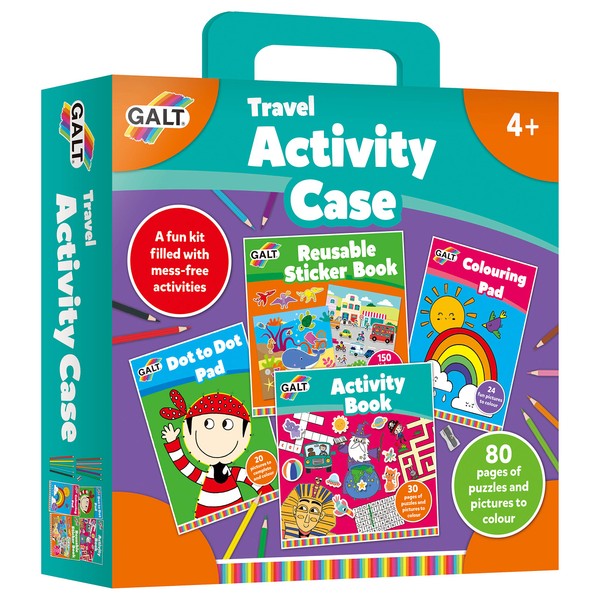 Galt Toys, Travel Activity Case, Children's Activity Pack, Ages 4 Years Plus