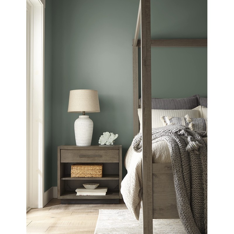 KILZ TRIBUTE Paint & Primer, Interior, Semi-Gloss, American Pine, 1