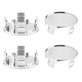 DewFlew 4Pcs Wheel Center Caps for Lexus RX/LS/ES/SC 300 400 Wheel Rim Outer 63.5mm(2.50in) Inner 56mm(2.20in) Chrome Hub Caps, #42603-24250, #42603-48060, #42603-48070
