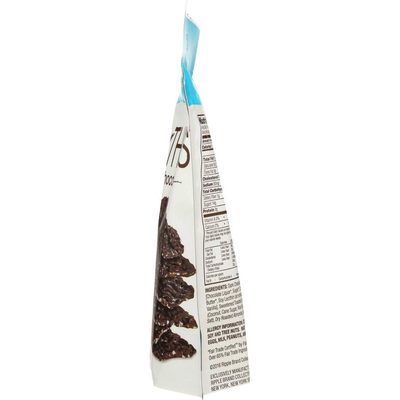 barkTHINS - Snacking Chocolates Dark Chocolate Toasted Coconut with Almonds