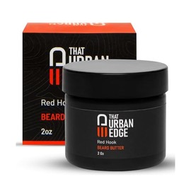 That Urban Edge Beard Butter Balm | Styles, Softens, & Strengthens Beard Naturally | Promotes Healthy Bread Growth, Reduces Dandruff & Itchiness | Natural Beard Leave-in Conditioner | 2 oz