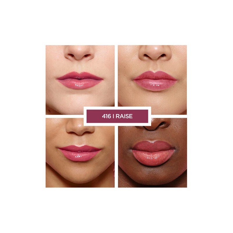 L'Oreal Rouge Signature Plump Lip Gloss 416 I Raise