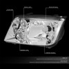 Auto Dynasty [Euro Model] E-Code Style Halogen Headlight with Fog