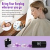 Hearprotek Sleeping Ear Plugs, 2 Pairs Ear Plugs Ultra Soft