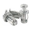 30 Sets Jack Nuts,Petal Nuts,M5*25MM Carbon Steel Expansion Nut,Hollow Wall