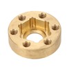 4PCS RC Wheel Hex Hub Adapter 1.9 2.2in Rustproof Widen