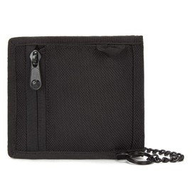 Pacsafe Rfidsafe Z100 Rfid Blocking Bi-fold Black Travel Wallet, Black