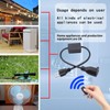 Extension Cord with Switch,Remote Control Extension Cable Waterproof Switch 1.65FT/0.5m,1250W