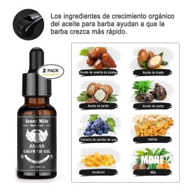 Kit Barba Cuidado Para Hombres, Herramientas De Aseo 12pcs