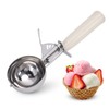 Cuchara Para Helado con Palanca, Acero Inoxidable 304, Mango Antideslizante